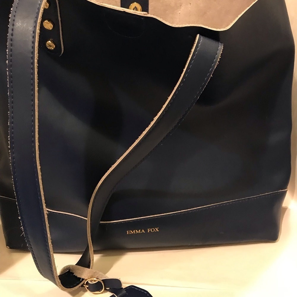 Blue Shoulder Bag